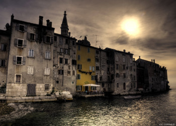 Закат в Ровинь, Хорватия – фотографии Хорватии