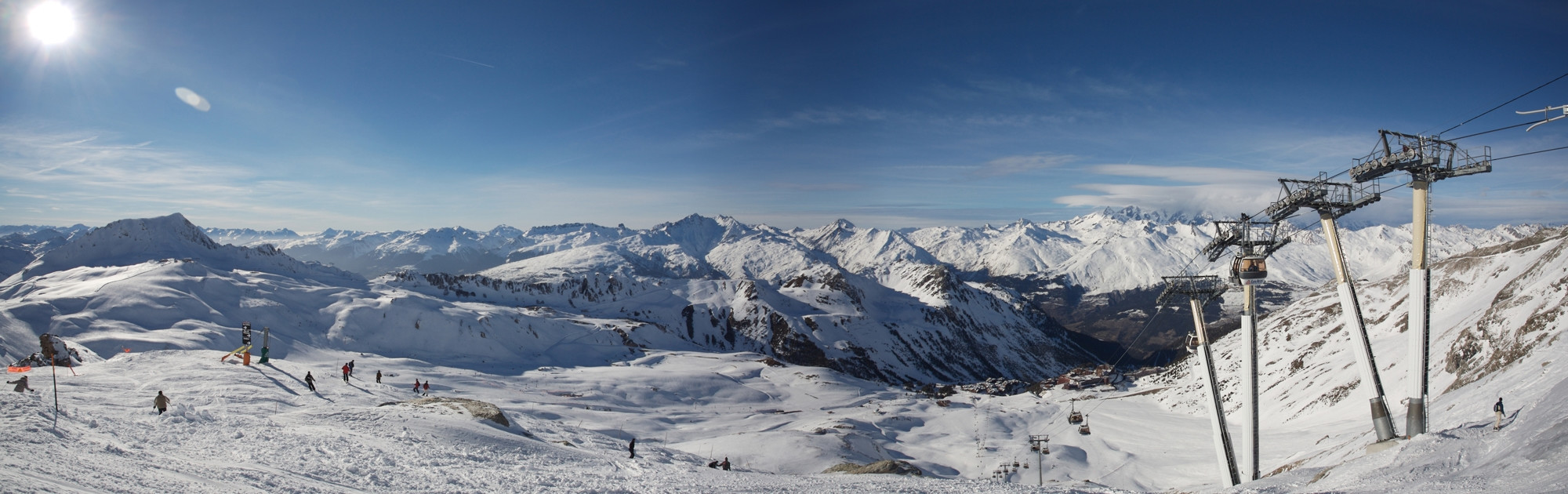 Горы в Лез-Арк, Франция. Фото 3 – фотографии Франции