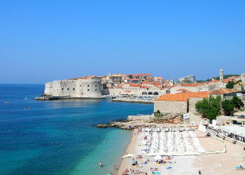 Пляж в Дубровнике, Хорватия. Фото 11 – фотографии Хорватии