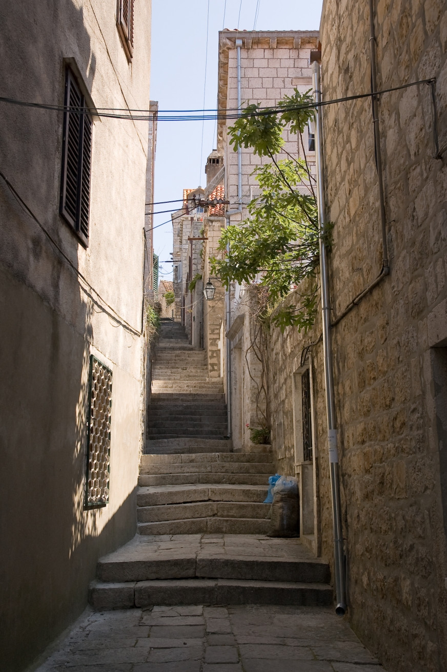 Лестница в Цавтате, Хорватия. Фото 1 – фотографии Хорватии