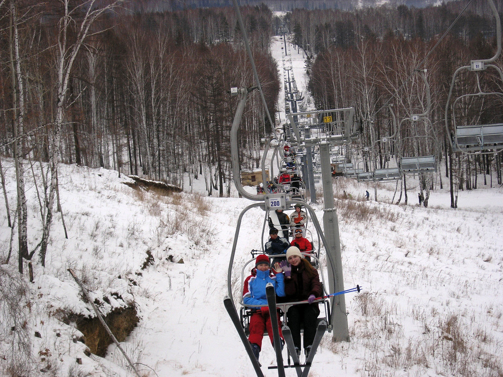 Горнолыжная база Белорецка в Башкортостане. Фото 1 – фотографии России