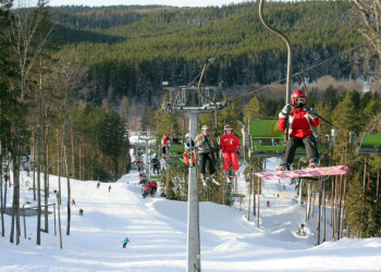 Горнолыжный центр Озолкалнс – фотографии Латвии