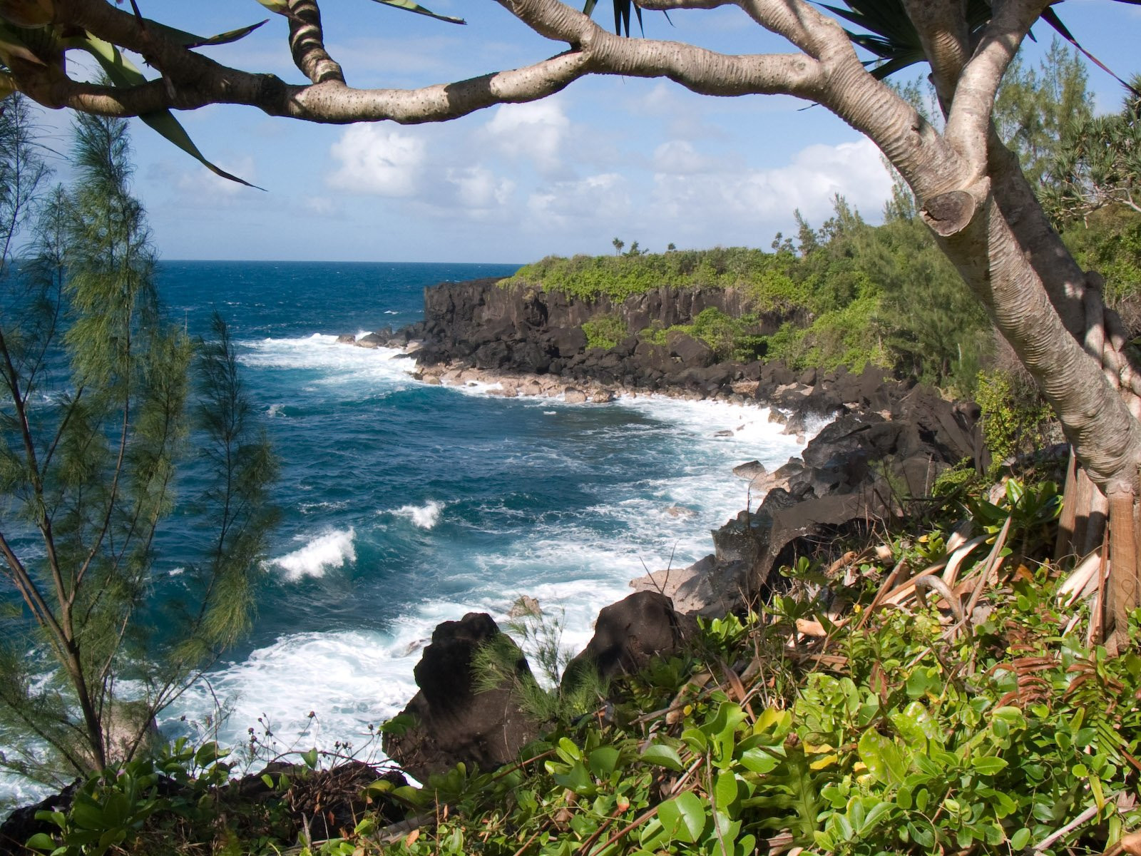 Берег в районе Сен-Роз на острове Реюньон – фотографии Реюньона