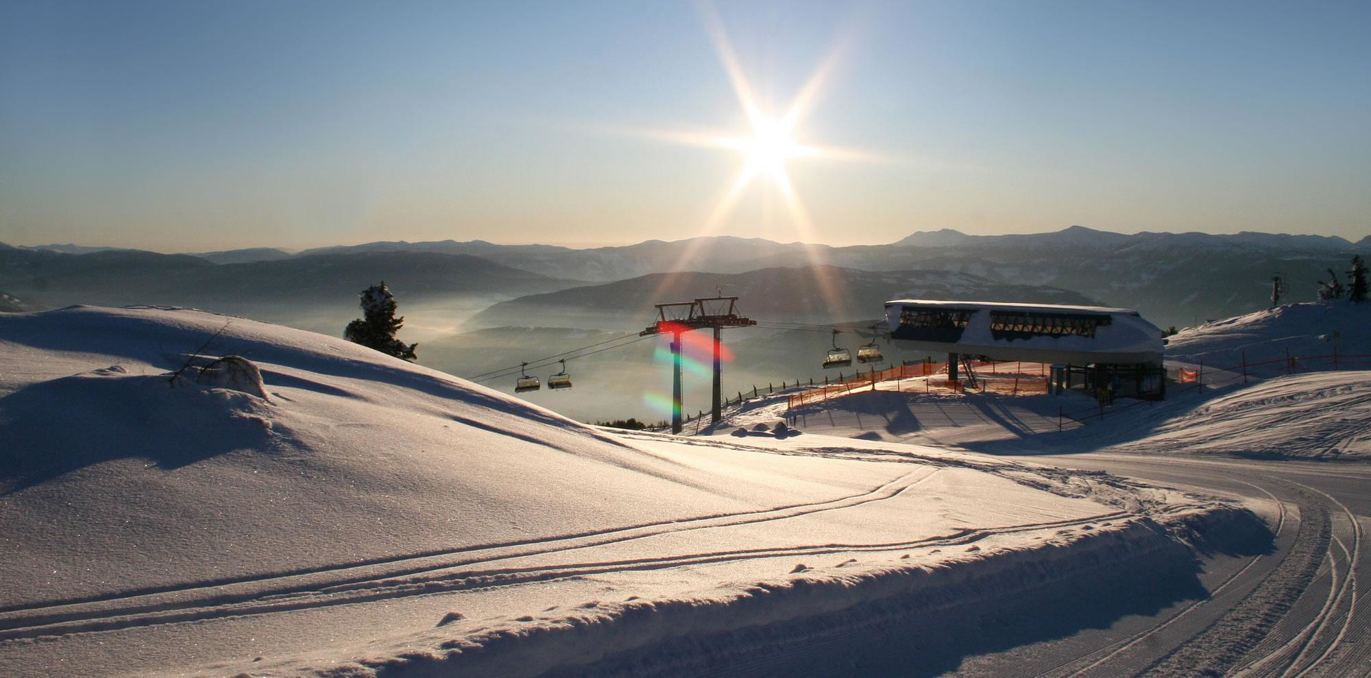 Горнолыжная трасса. Мариалфарр. Австрия – фотографии Австрии