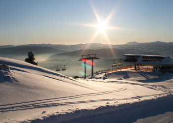 Горнолыжная трасса. Мариалфарр. Австрия – фотографии Австрии