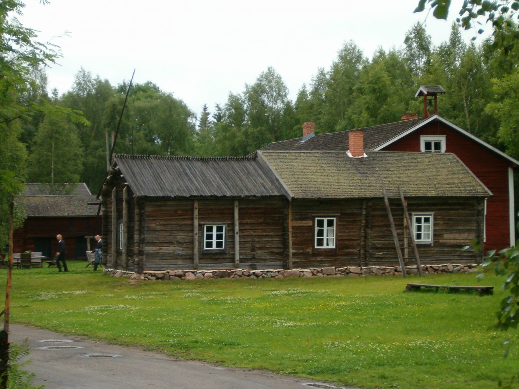 Turkansaari — музей деревянного зодчества – фотографии Финляндии