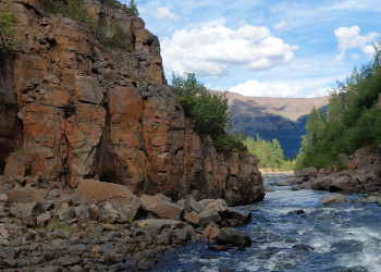 Ущелье реки Нералах – фотографии