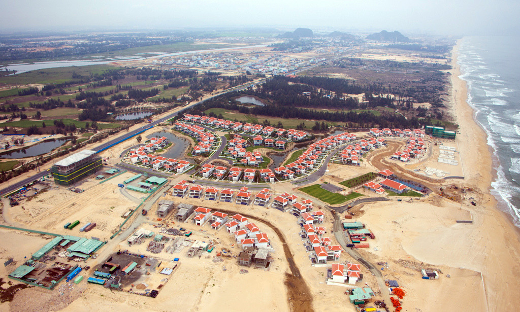 Строительство курортных комплексов – фотографии Вьетнама