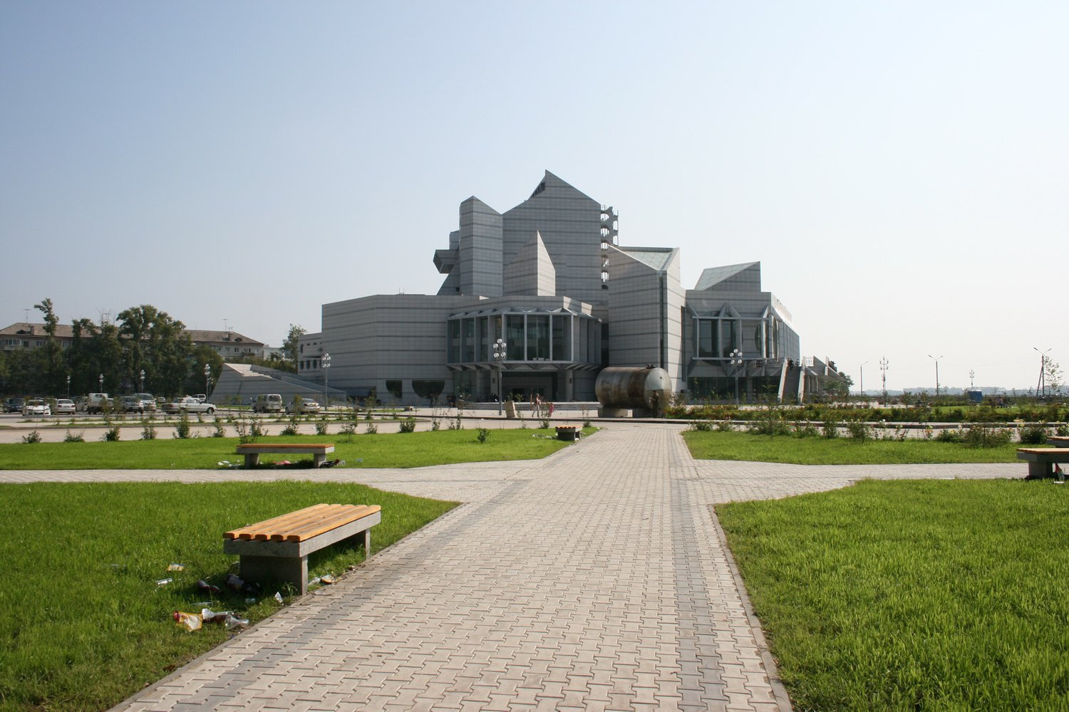 Сквер в Благовещенске, Россия – фотографии России