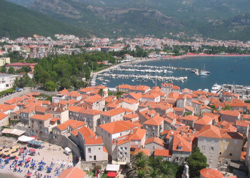 Панорамный вид в Будва, Черногория. Фото 19 – фотографии Черногории