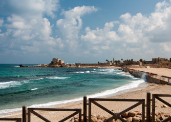 Пляж Кесария-Бич (Caesarea beach), Израиль. Фото 4 – фотографии Израиля
