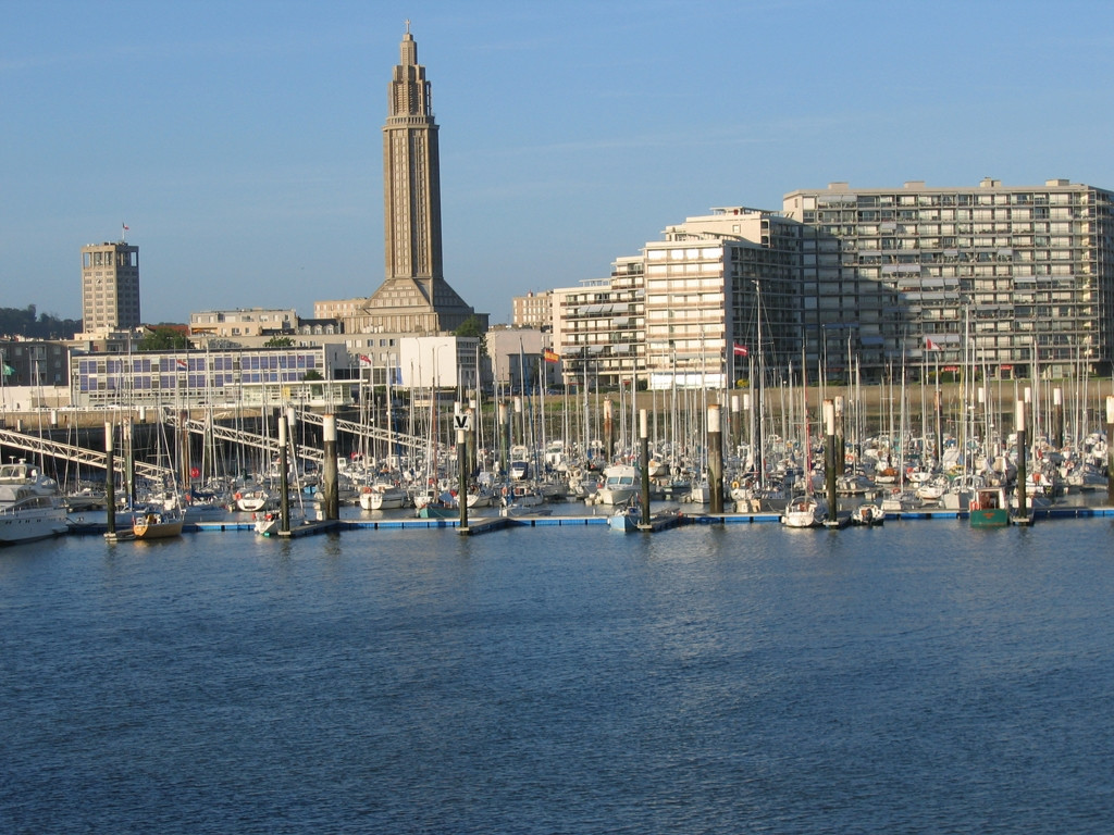 Порт в Гавре, Франция. Фото 1 – фотографии Франции