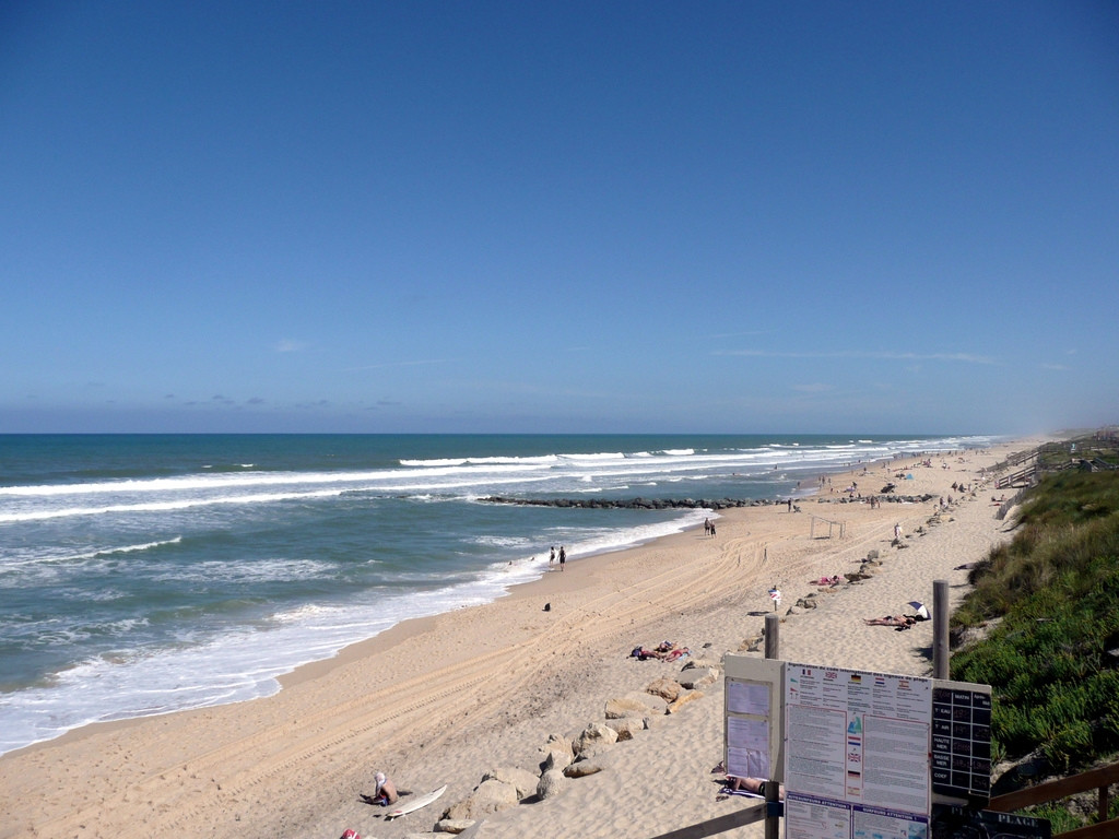 Пляж в Лакано, Франция. Фото 10 – фотографии Франции