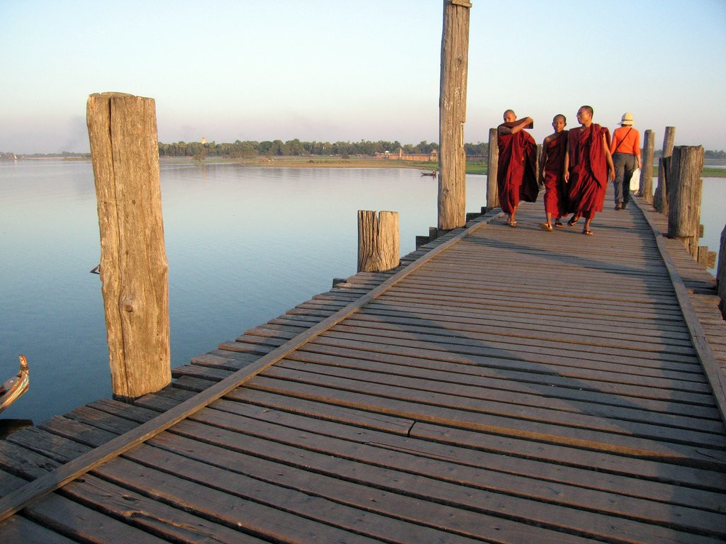 Мост У Бейн (U Bein Bridge) – фотографии Мьянмы