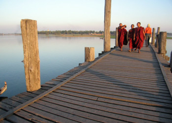 Мост У Бейн (U Bein Bridge) – фотографии Мьянмы