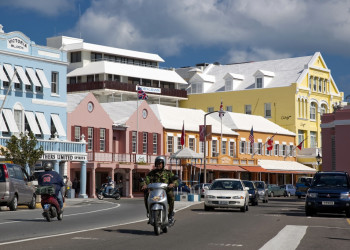 Улицы Гамильтона, Бермуды – фотографии Бермудских островов