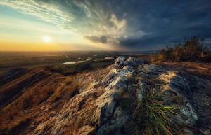 Конусообразные три горы-одиночки (Bashkortostan Shihans), Башкирия – фотографии России