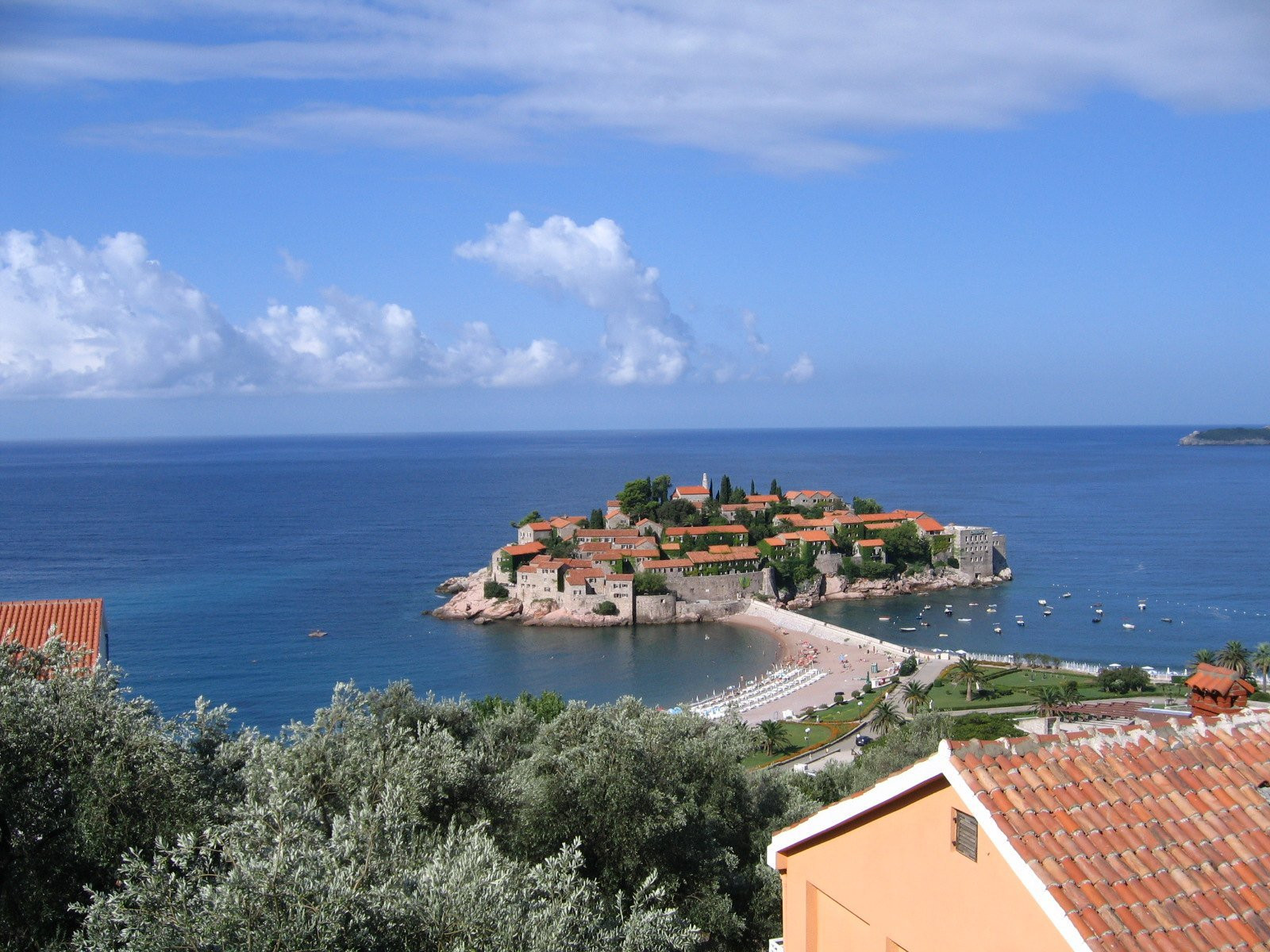 Остров в Святой Стефан, Черногория. Фото 1 – фотографии Черногории