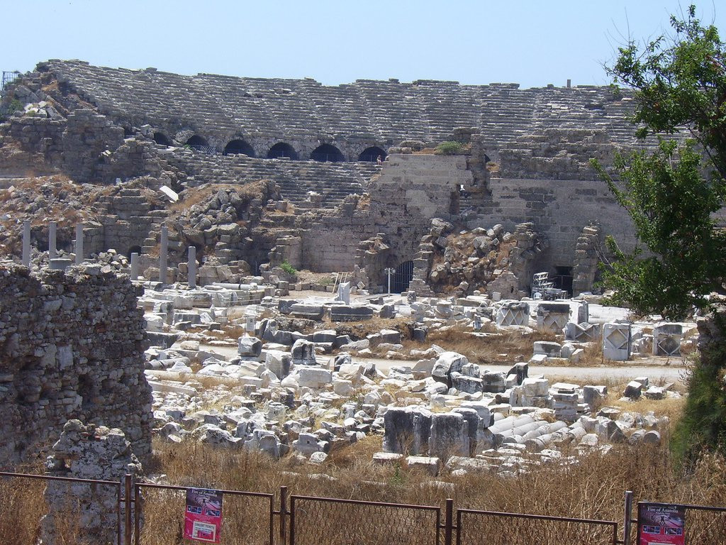 Сиде, Средиземноморский регион, Турция, фото № 47345 – фотографии Турции