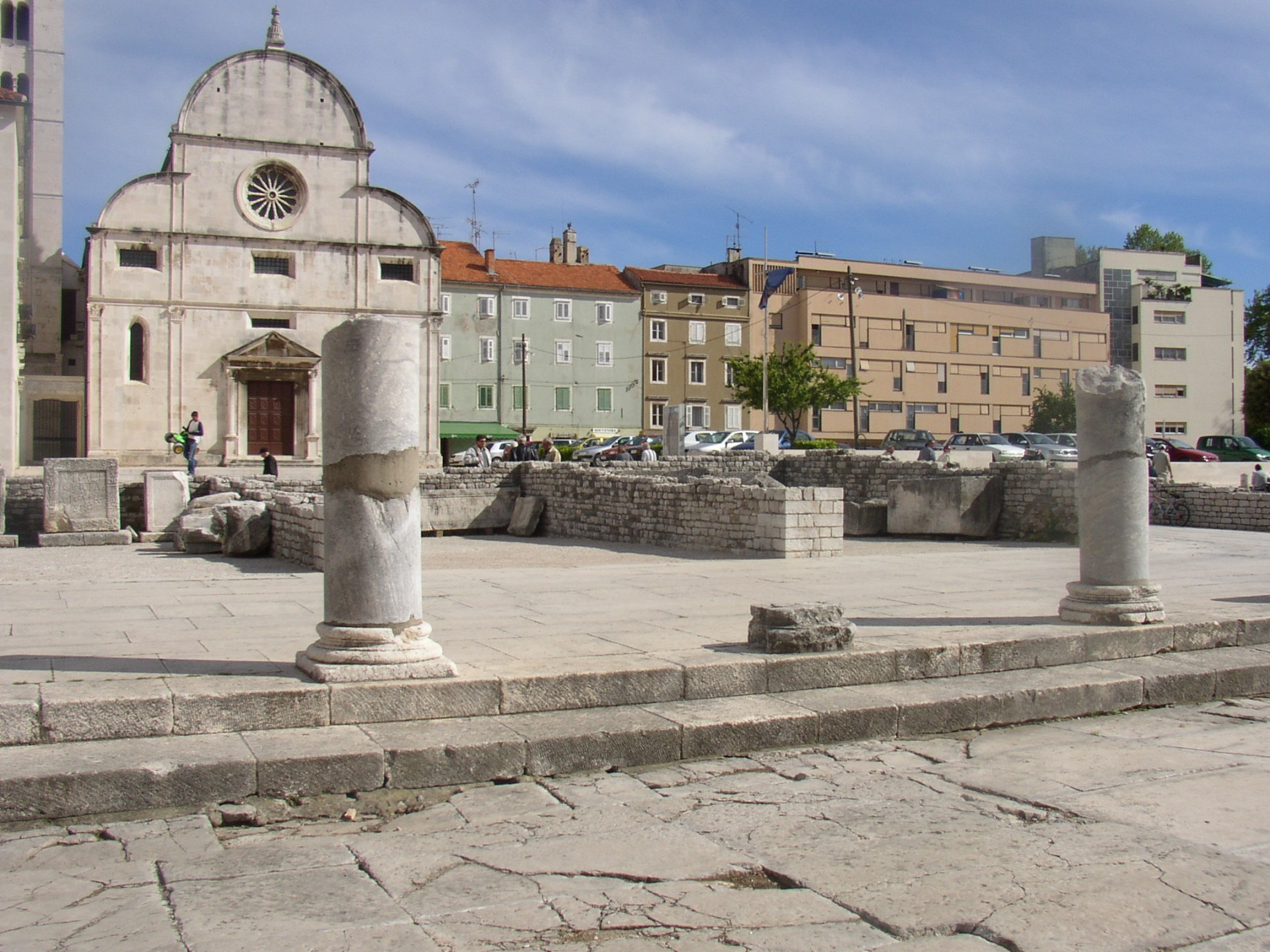 Развалины в Задаре, Хорватия – фотографии Хорватии