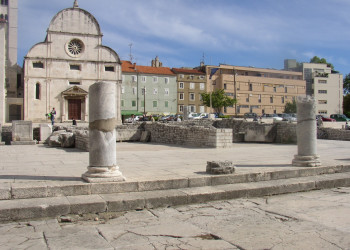 Развалины в Задаре, Хорватия – фотографии Хорватии