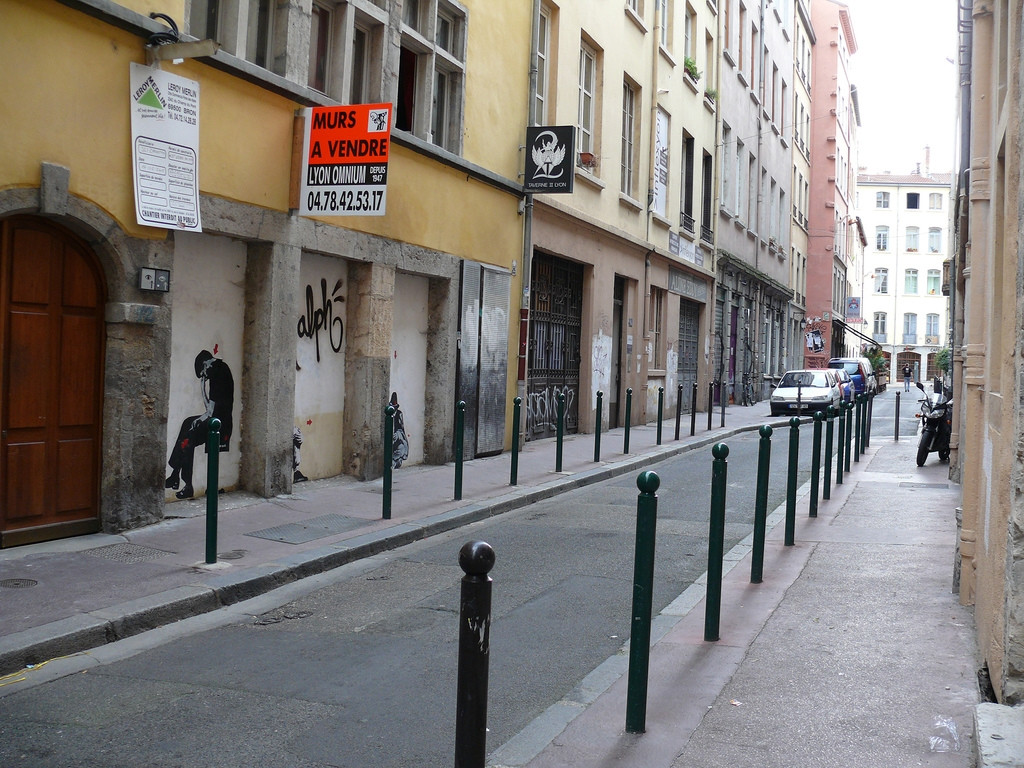 Улица в Лионе, Франция. Фото 5 – фотографии Франции