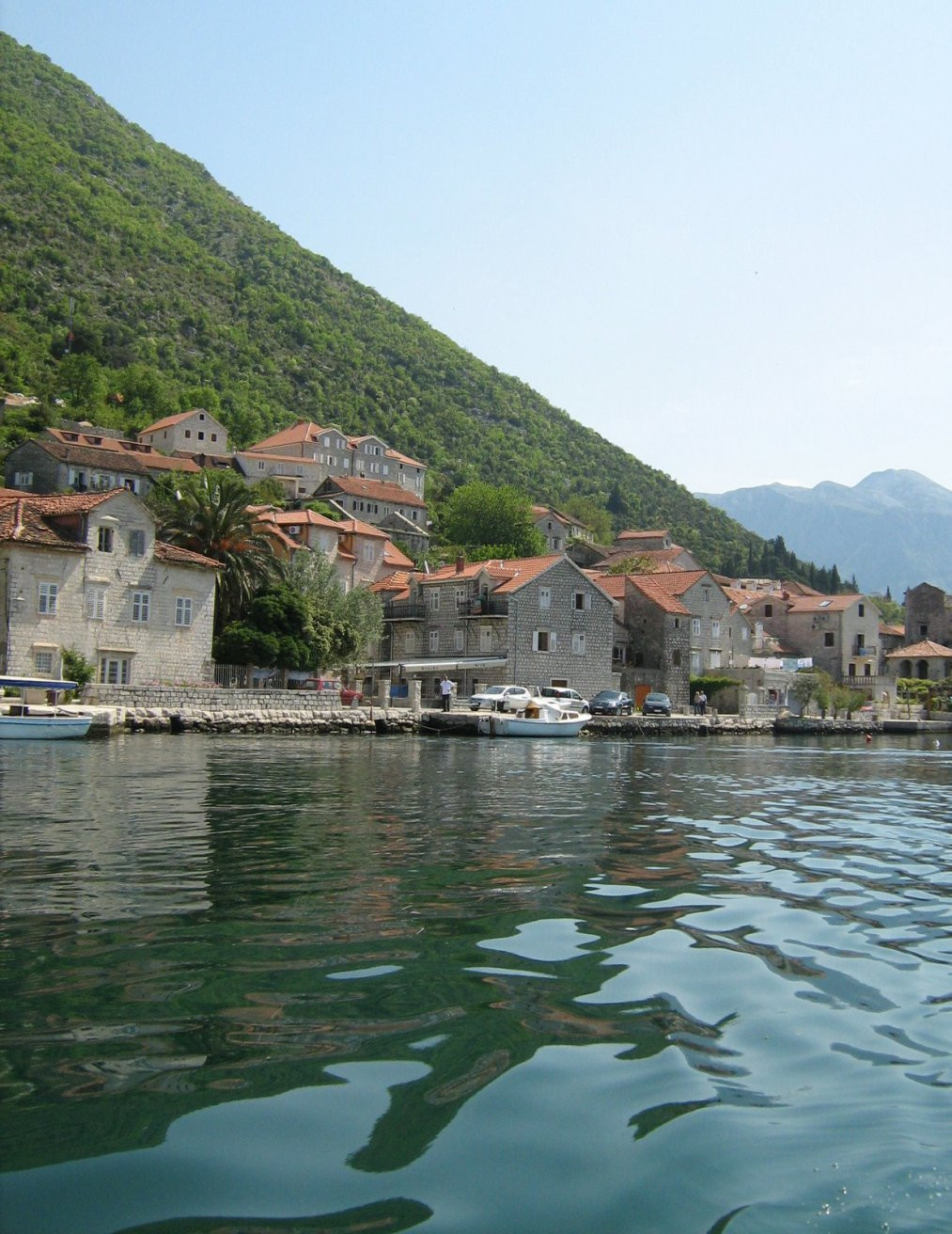 Набережная в Пераст, Черногория. Фото 35 – фотографии Черногории