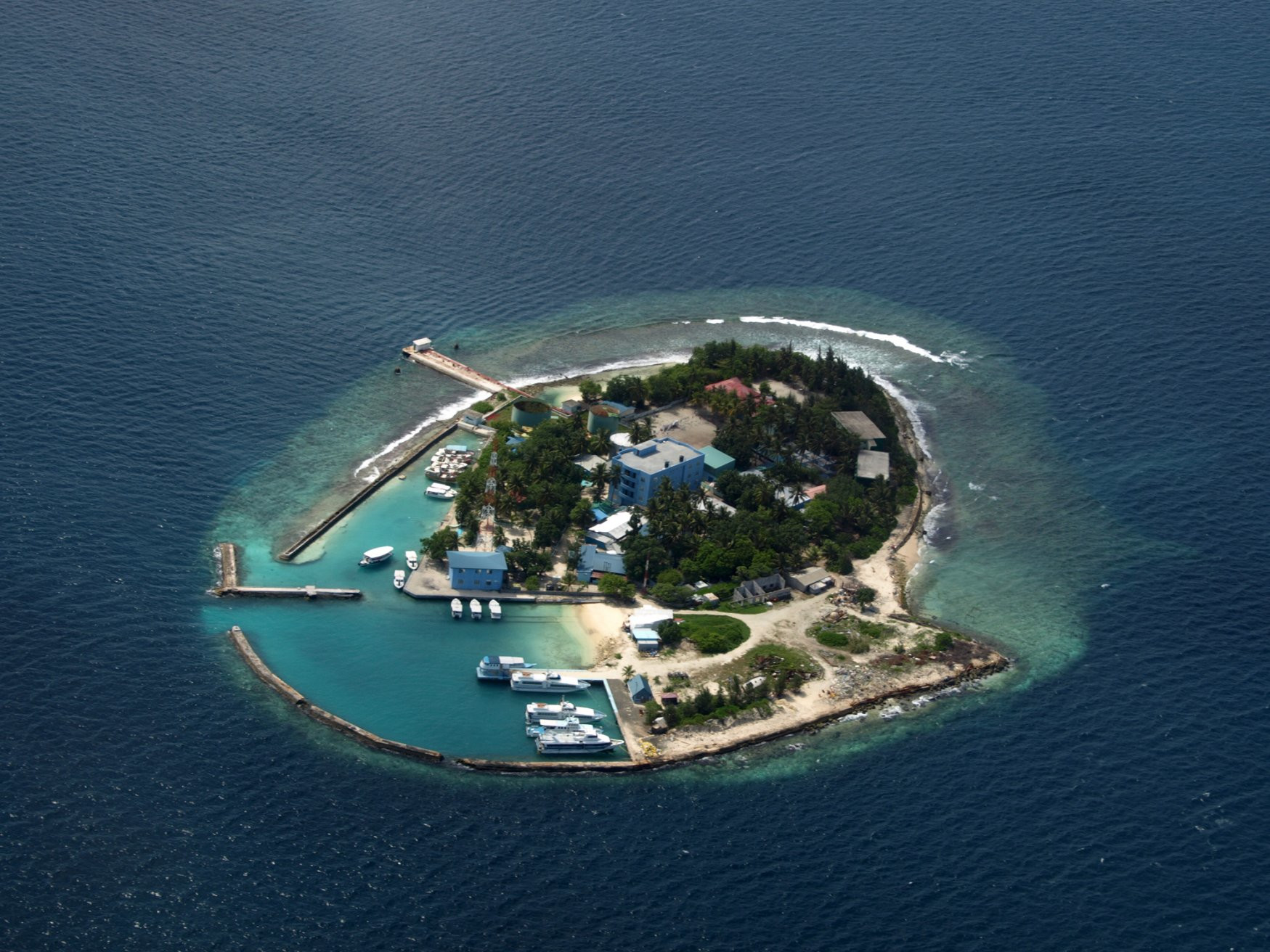 Остров в Северный Мале Атолл, Мальдивы. Фото 1 – фотографии Мальдивских островов