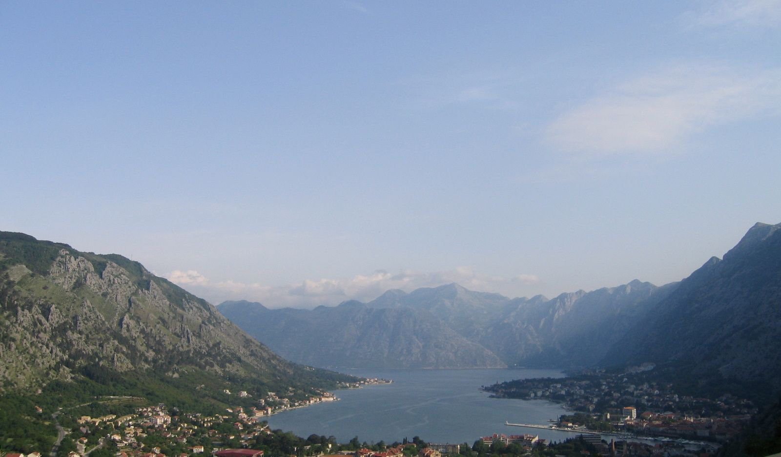 Панорамный вид Которского залива, Черногория. Фото 3 – фотографии Черногории