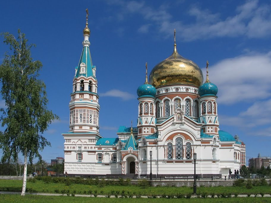 Собор Успения Пресвятой Богородицы в Омске, Россия. Фото 6 – фотографии России