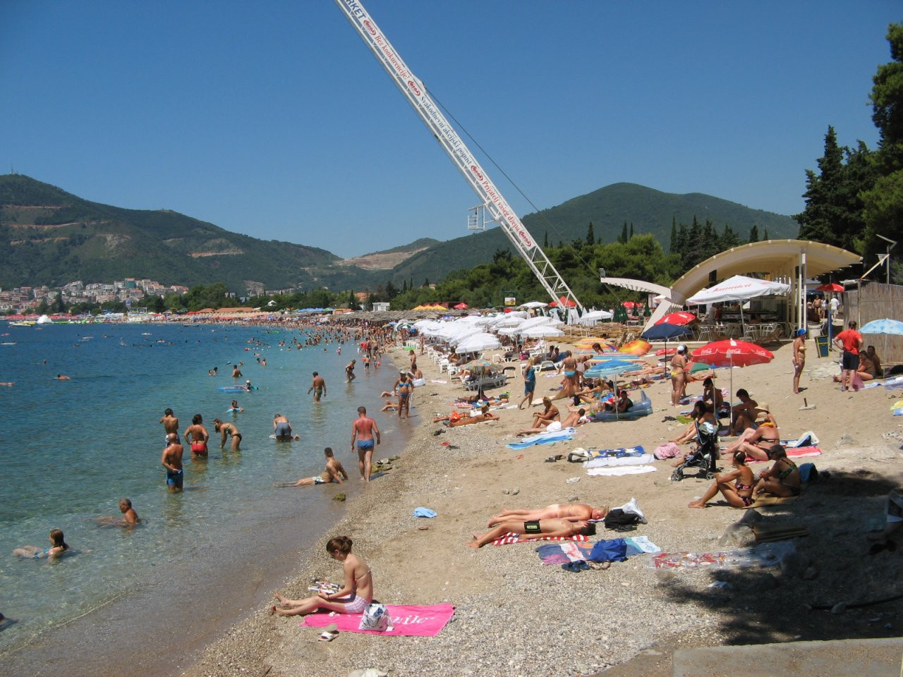 Пляж в Будва, Черногория. Фото 1 – фотографии Черногории