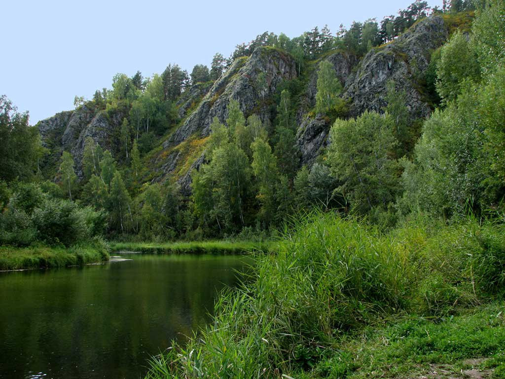 Природа в Бердские скалы, Россия. Фото 1 – фотографии России