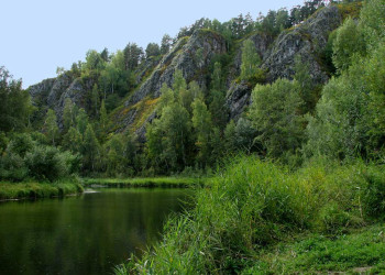 Природа в Бердские скалы, Россия. Фото 1 – фотографии России