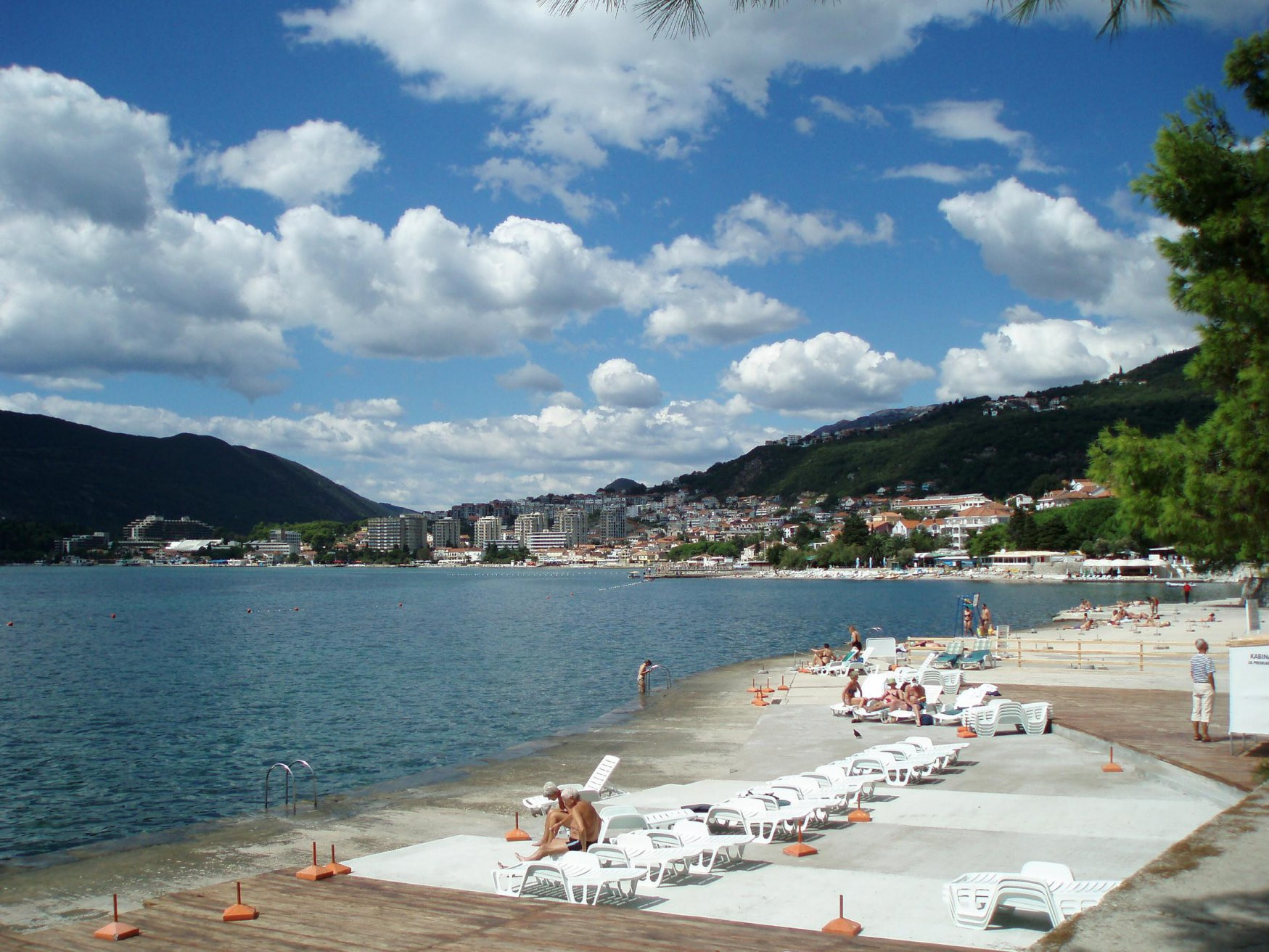 Пляж в Игало, Черногория. Фото 2 – фотографии Черногории