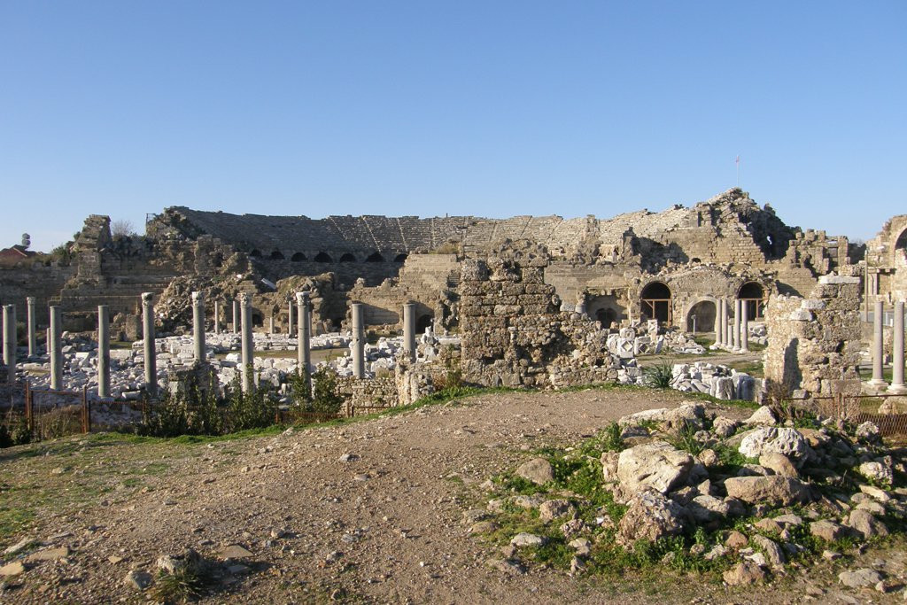 Сиде, Средиземноморский регион, Турция, фото № 47327 – фотографии Турции