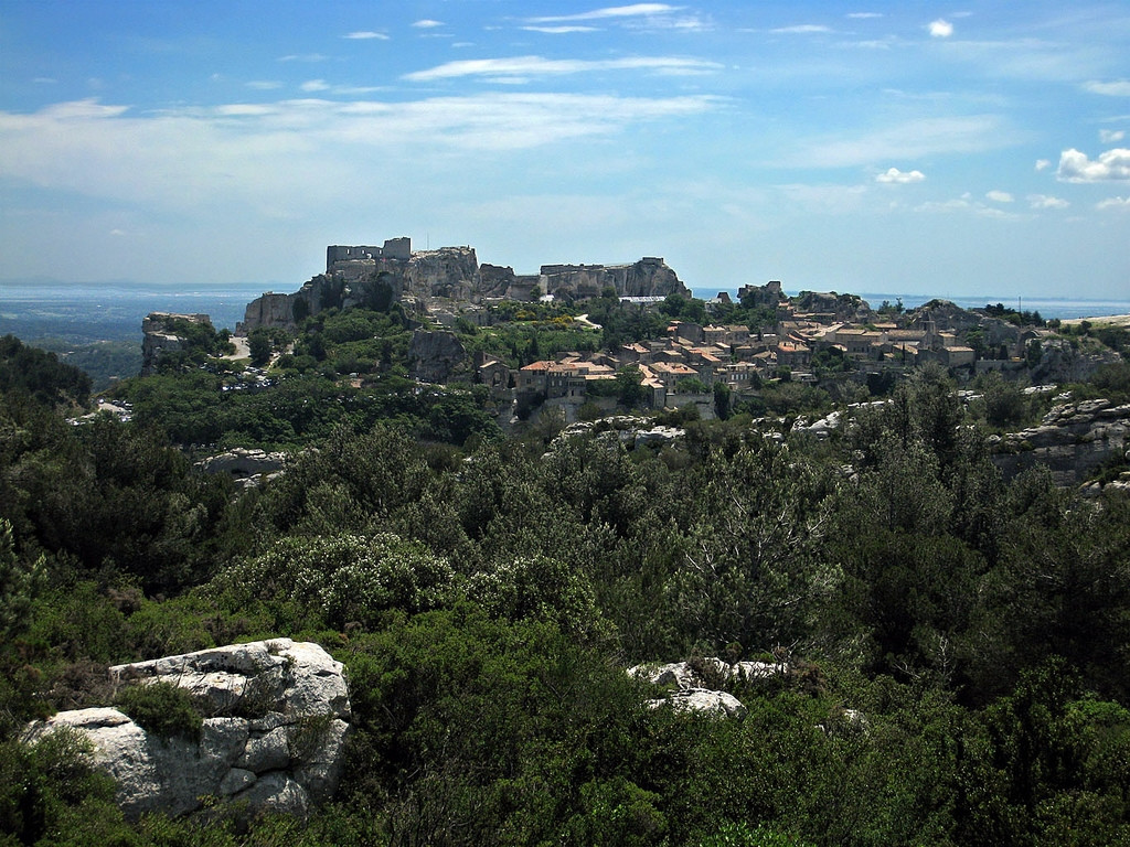 Природа в Ле-Бо-де-Прованс, Франция. Фото 1 – фотографии Франции