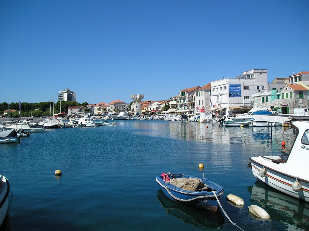 Лодочная станция в Водице, Хорватия. Фото 2 – фотографии Хорватии