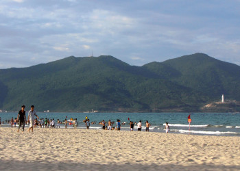 Пляж в городе Дананг – фотографии Вьетнама