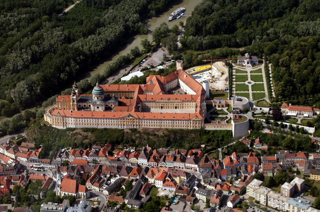 Монастырь в Мельке (Stift Melk) – фотографии Австрии