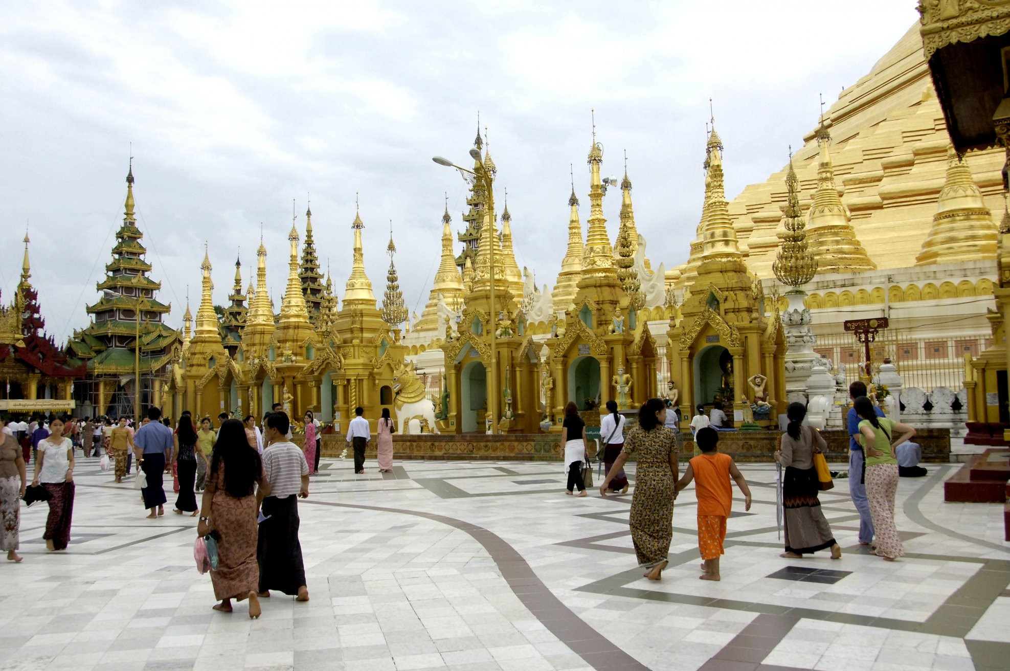 Пагода Шведагон (Shwedagon Pagoda) – фотографии Мьянмы