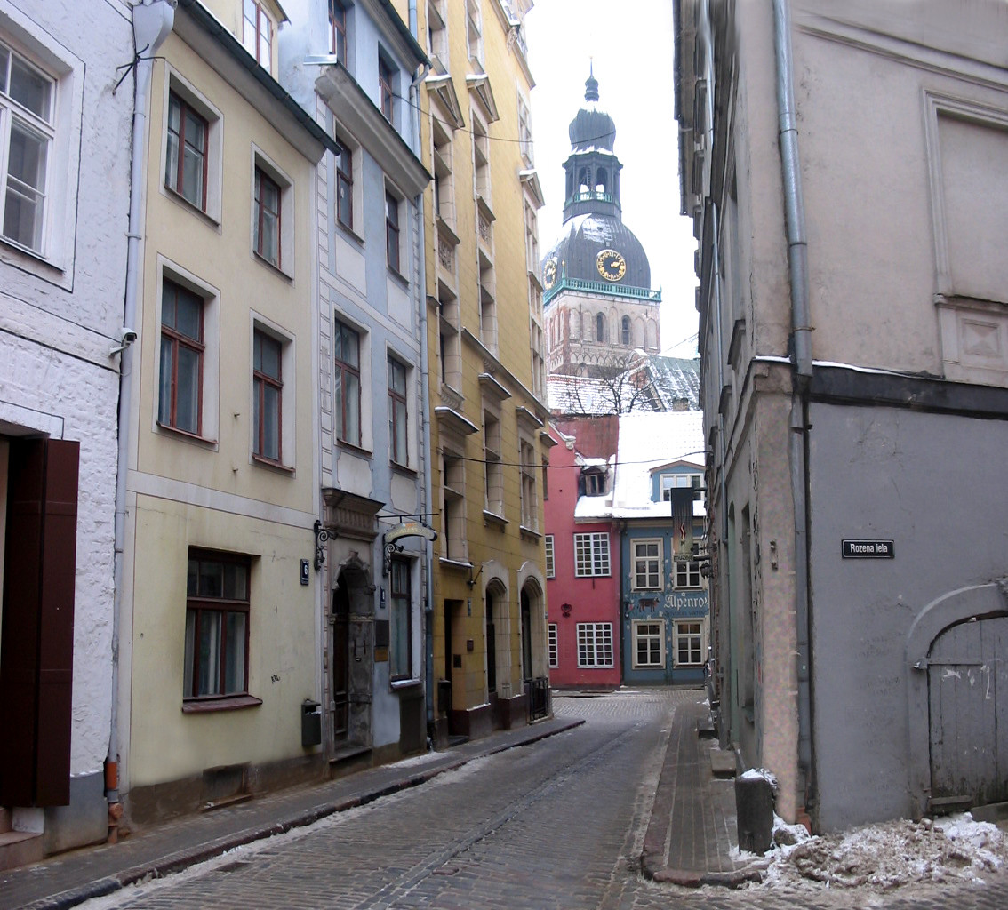 Вид на собор – фотографии Латвии