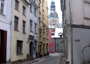 Вид на собор – фотографии Латвии