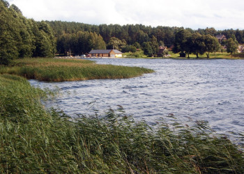 Территория Аукштайтского национального парка, озеро Лушяй – фотографии Литвы