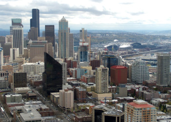 Сиэтл — крупнейший город на северо-западе США – фотографии США