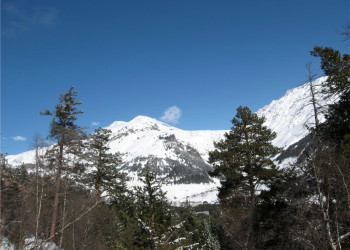 Вид на Донгуз и Когутаи, Чегет, Россия – фотографии России