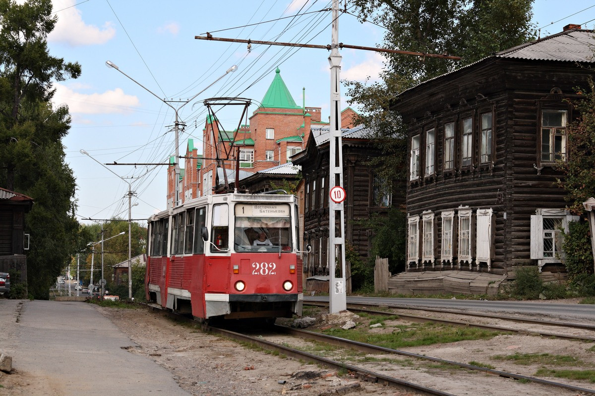 Трамвай в Томске – фотографии России