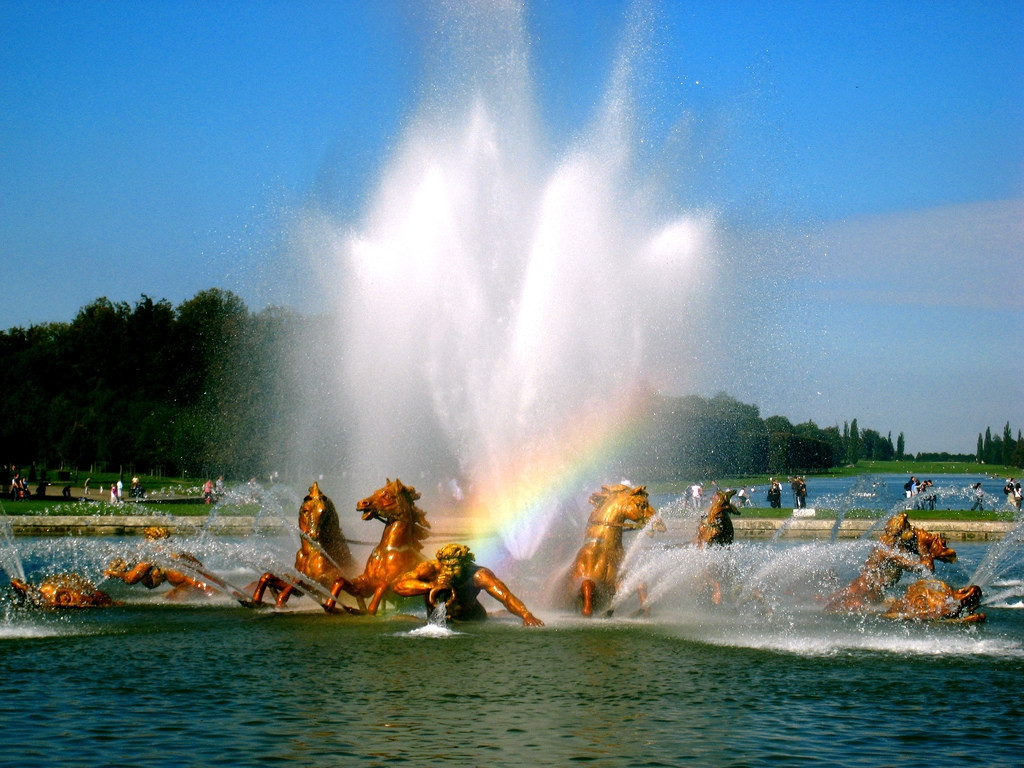 Фонтан в Версале, Франция. Фото 9 – фотографии Франции