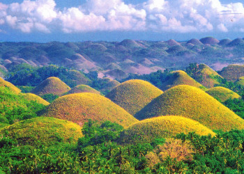 Шоколадные холмы на острове Бохоль, Филиппины. Фото 7 – фотографии Филиппин