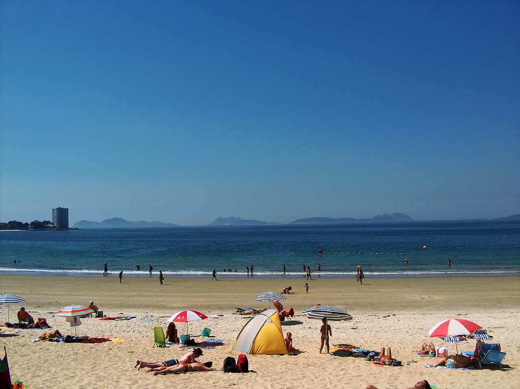 Пляж Виго – фотографии Испании