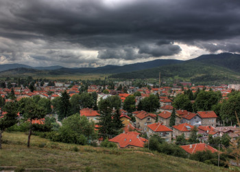 Панорамный вид в Велинграде, Болгария. Фото 3 – фотографии Болгарии